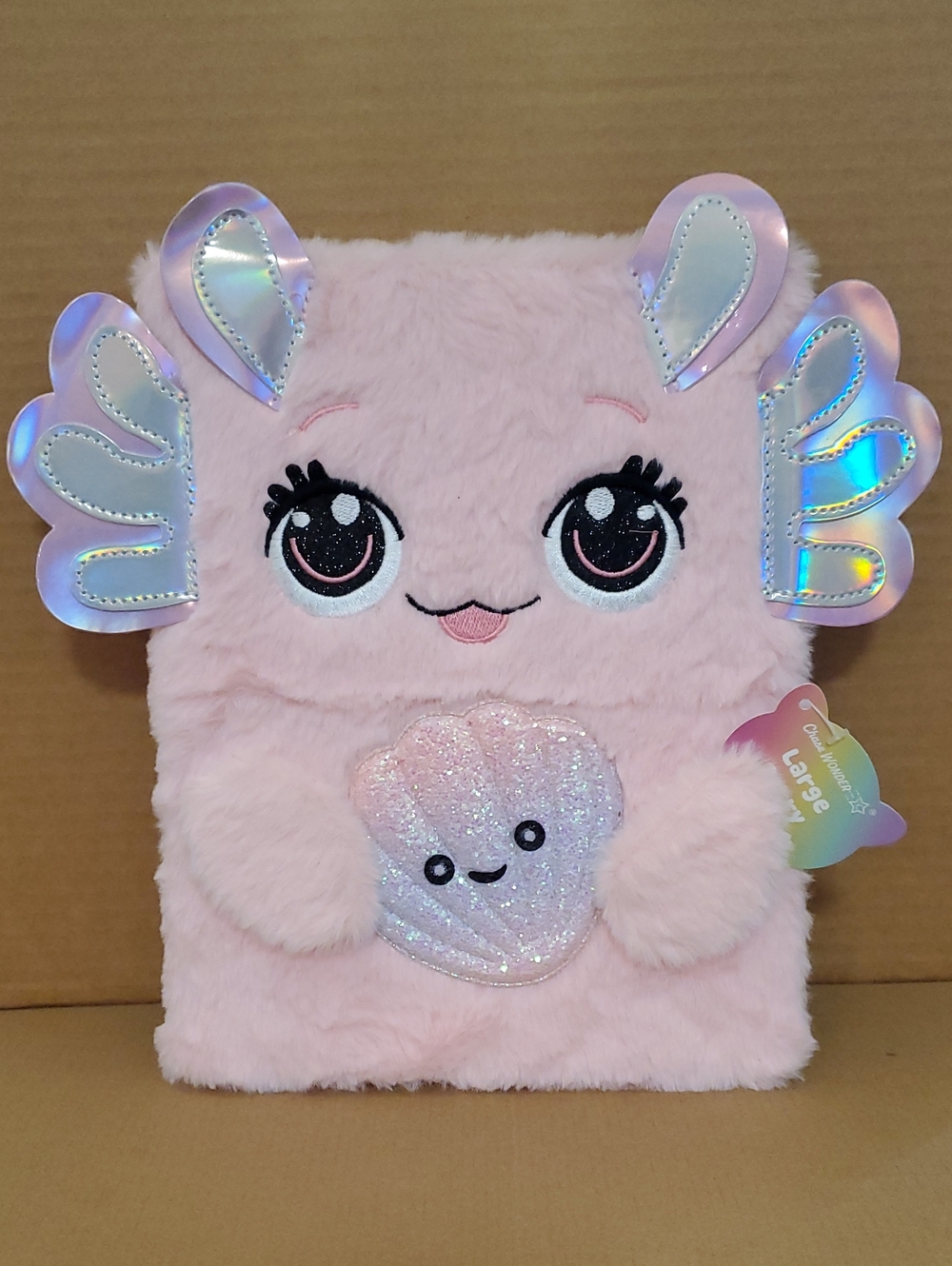 Chase Wonder Plush Pink Mermaid Sketchbook